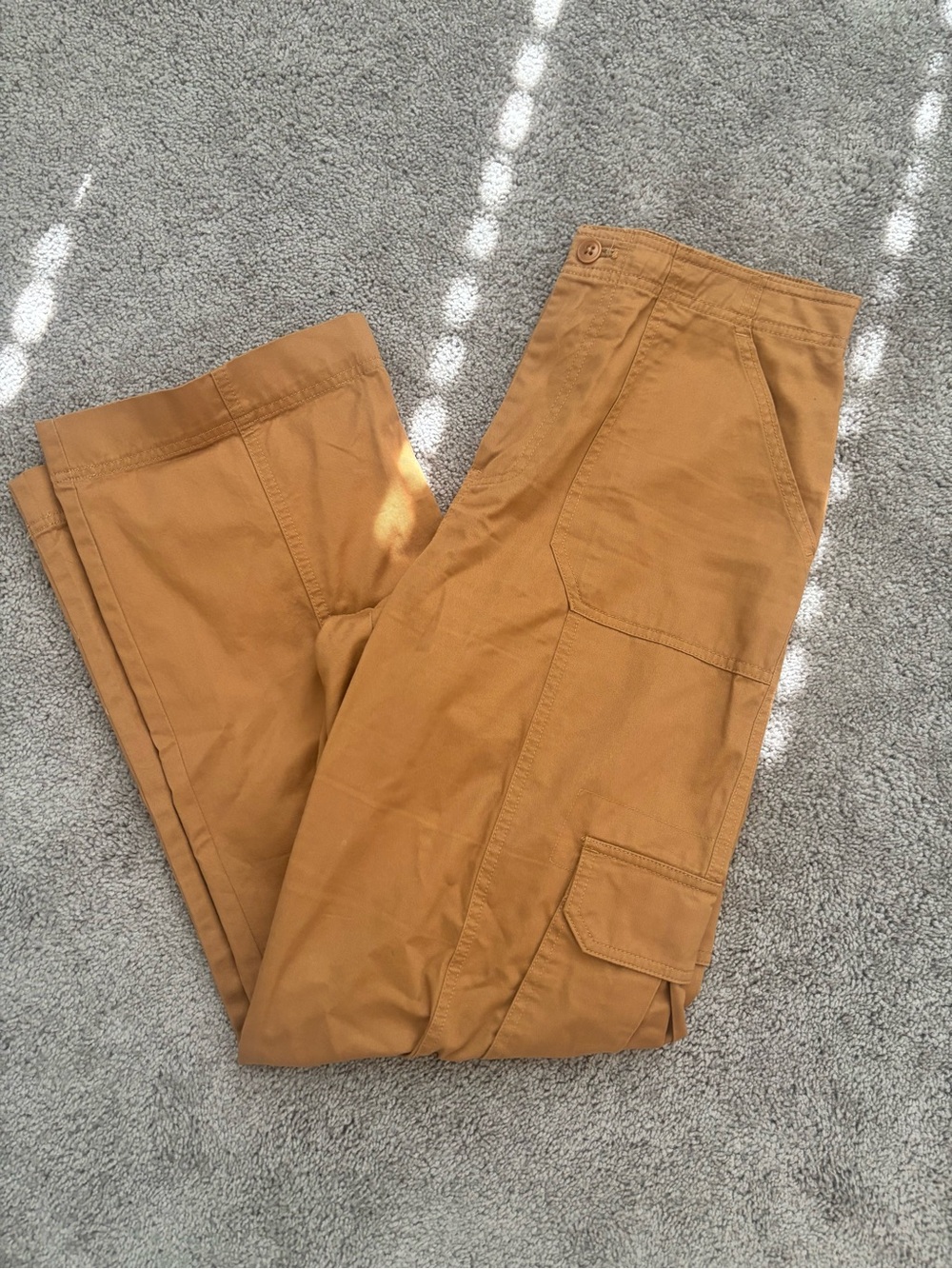 Abercrombie & Fitch Men's Cargo Pants - Caramel